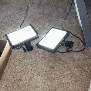 2pk LED Photography Light Panels